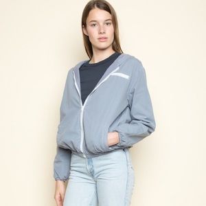 Blue Krissy windbreaker